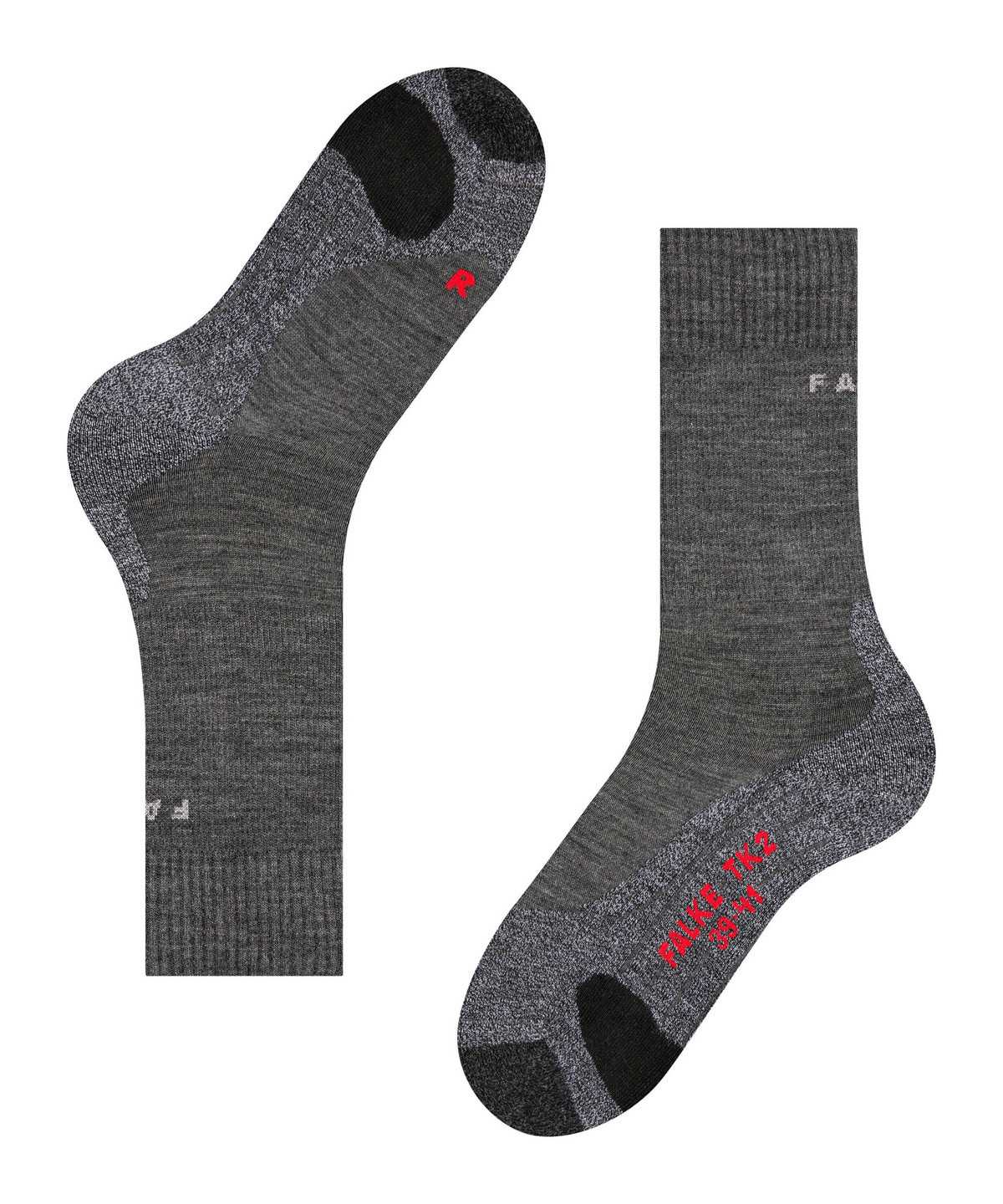 Skarpetki Falke TK2 Explore Trekking Socks Męskie Szare | BGITXR-981