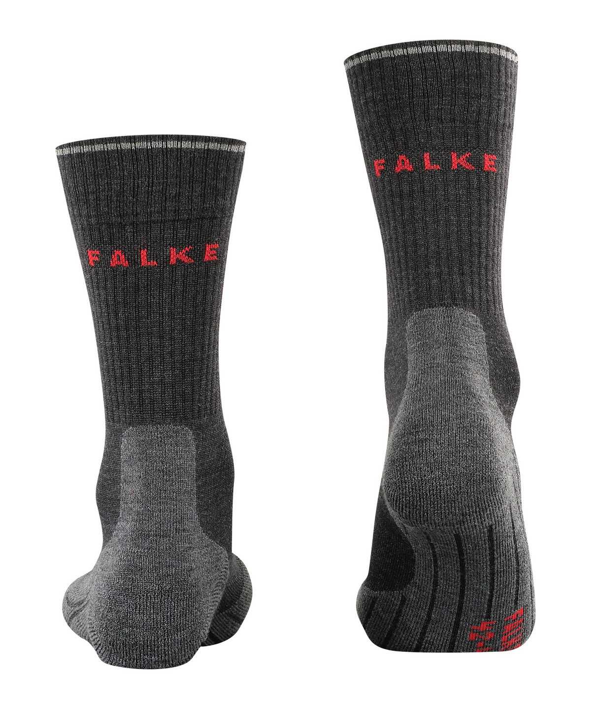 Skarpetki Falke TK2 Explore Wool Silk Trekking Socks Męskie Szare | WFZPJI-284