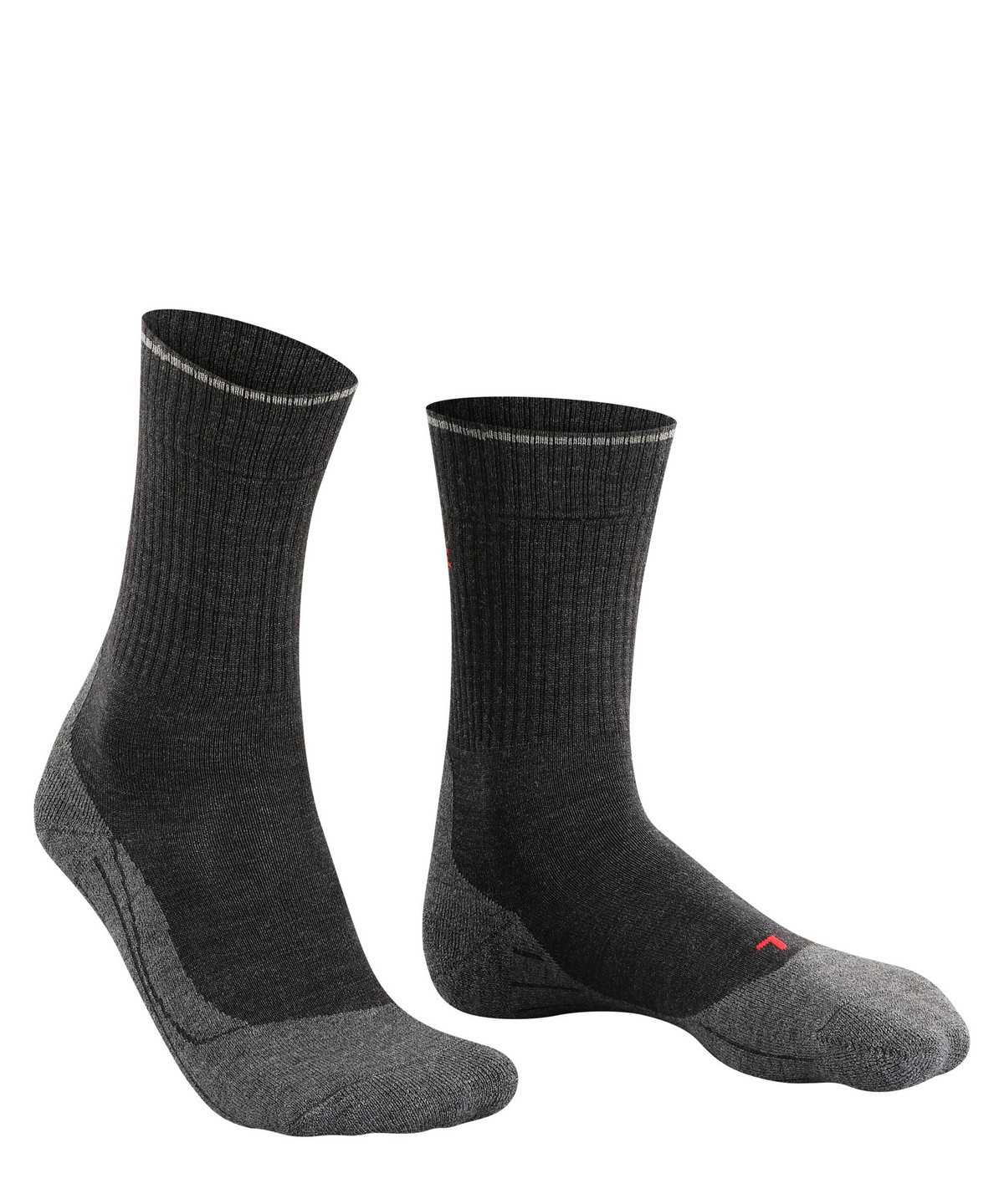 Skarpetki Falke TK2 Explore Wool Silk Trekking Socks Męskie Szare | WFZPJI-284