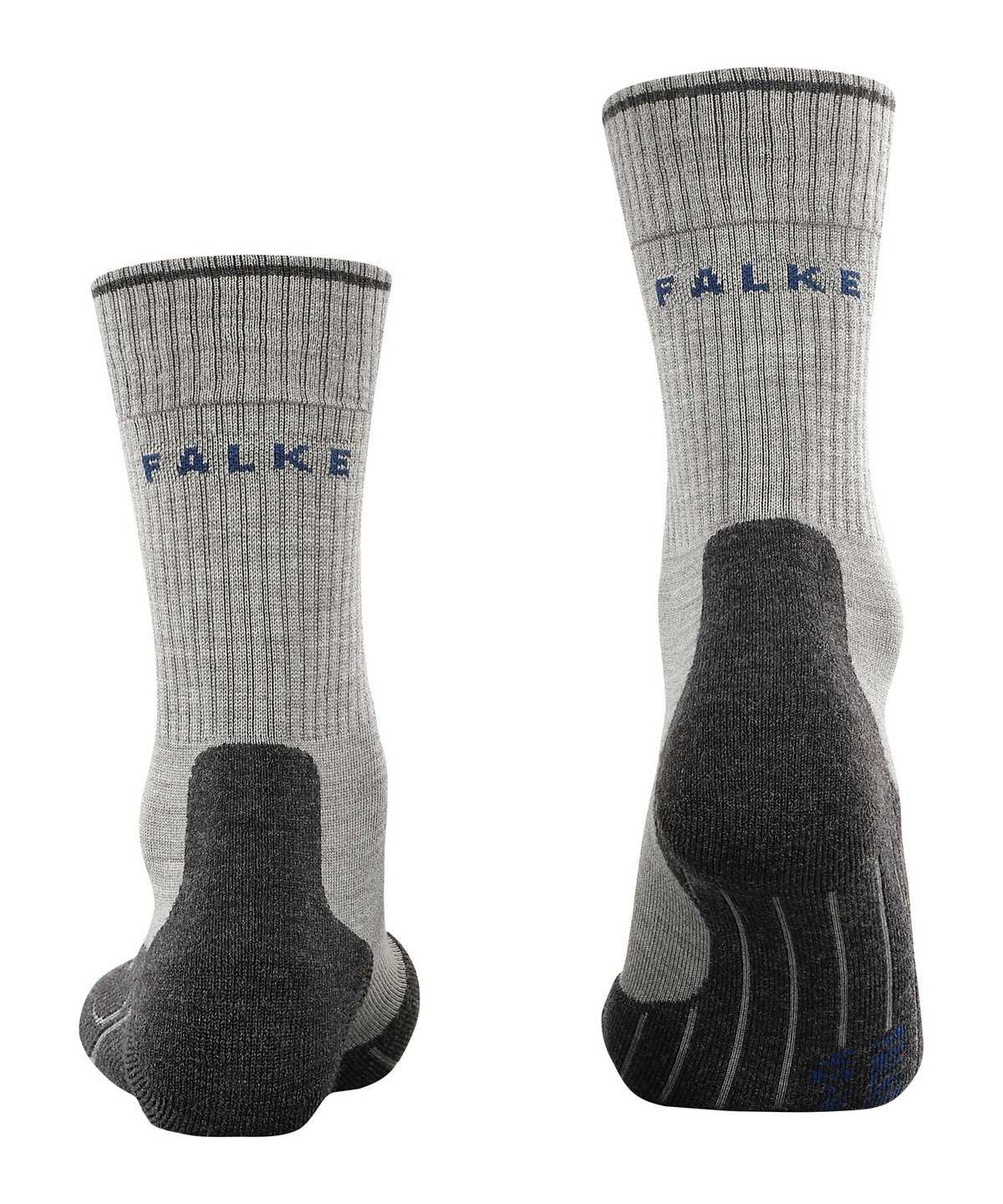 Skarpetki Falke TK2 Explore Wool Silk Trekking Socks Męskie Szare | QUSDLX-049