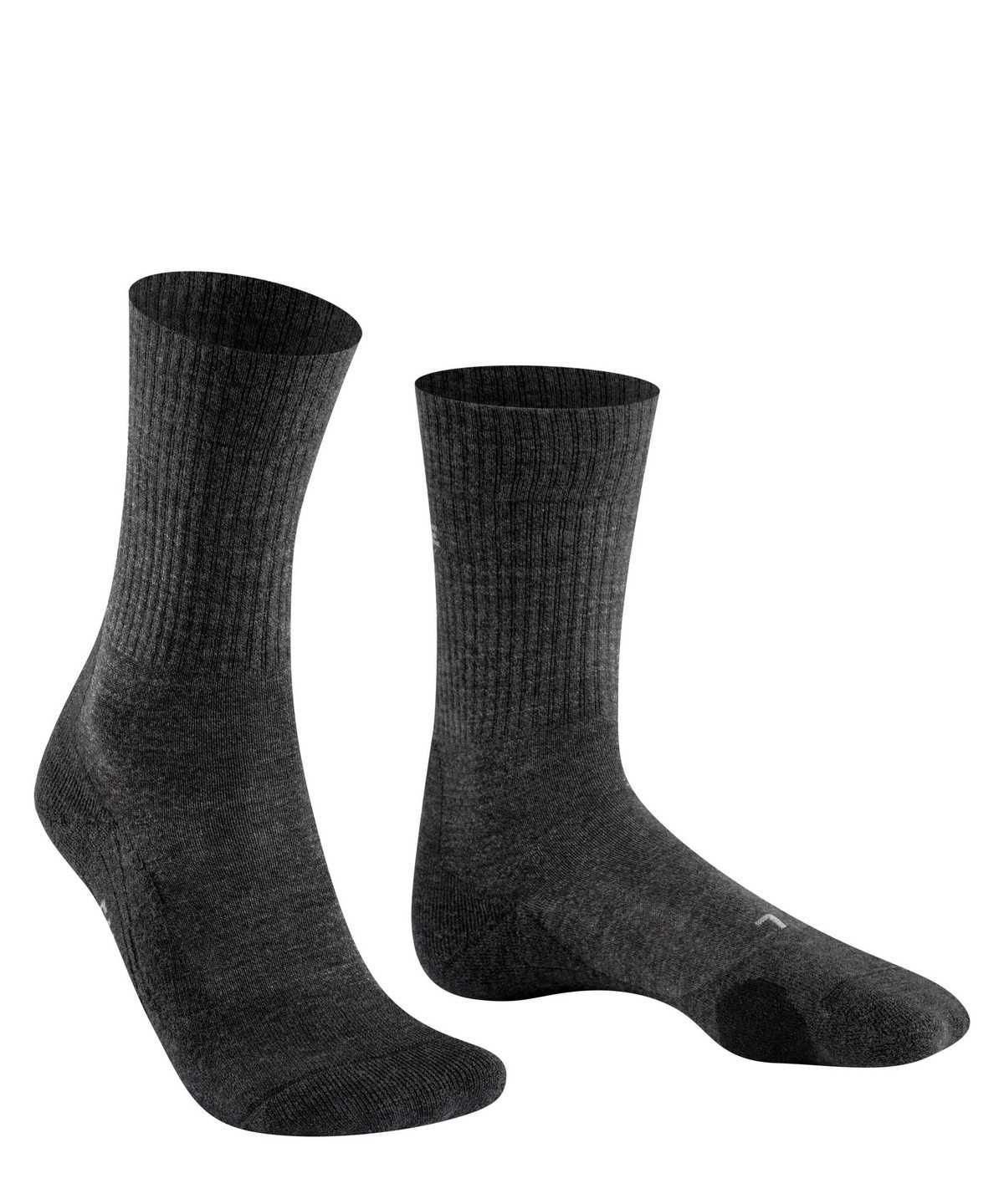 Skarpetki Falke TK2 Explore Wool Trekking Socks Męskie Szare | ARYOLS-142