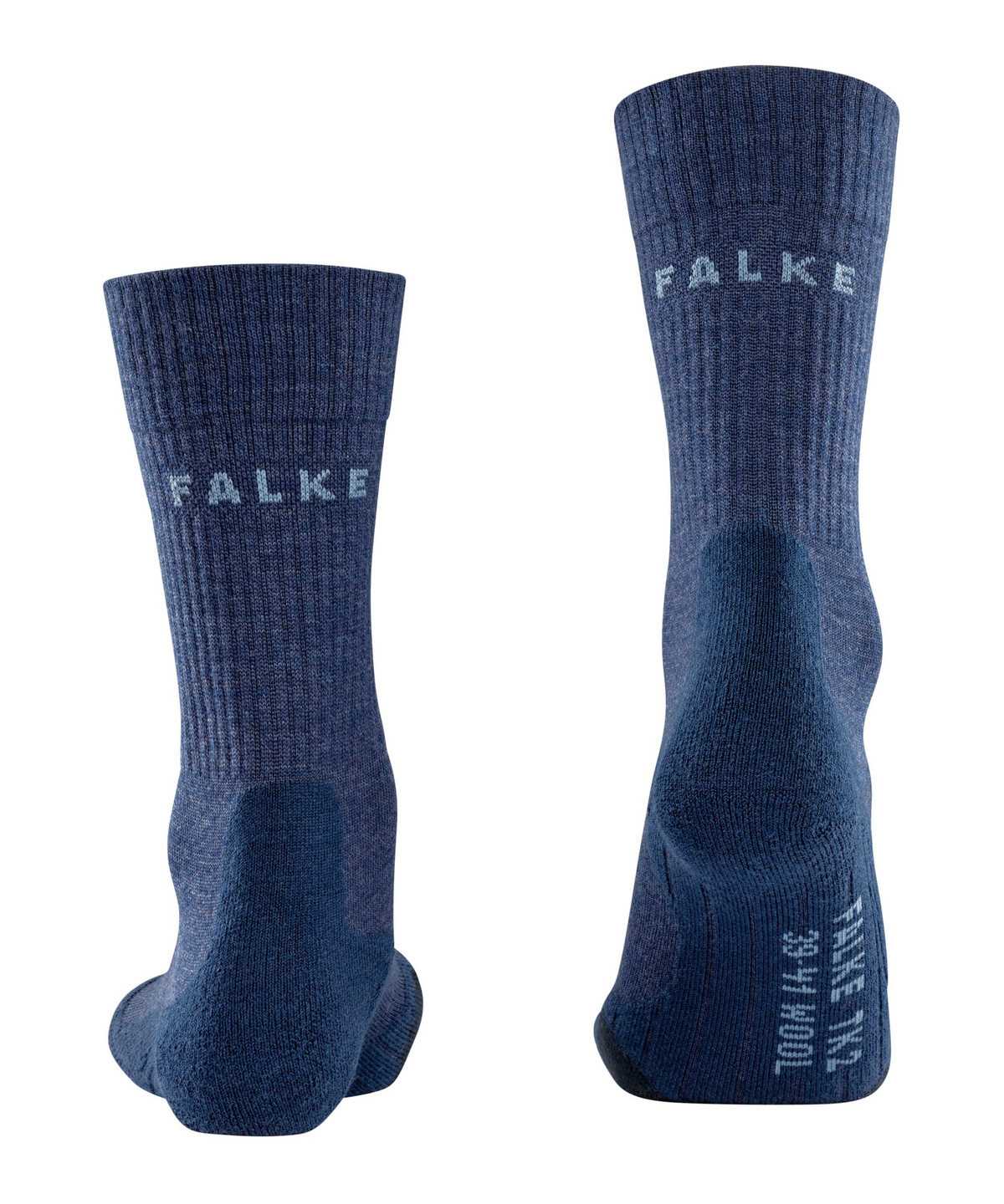 Skarpetki Falke TK2 Explore Wool Trekking Socks Męskie Niebieskie | CTUKSL-870