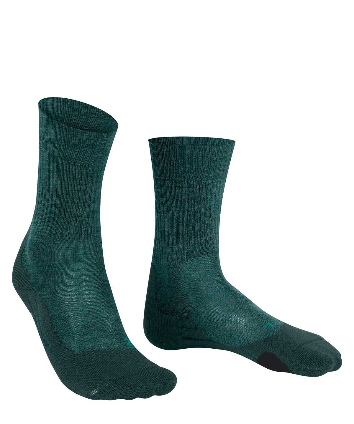 Skarpetki Falke TK2 Explore Wool Trekking Socks Męskie Zielone | TRPFJI-639