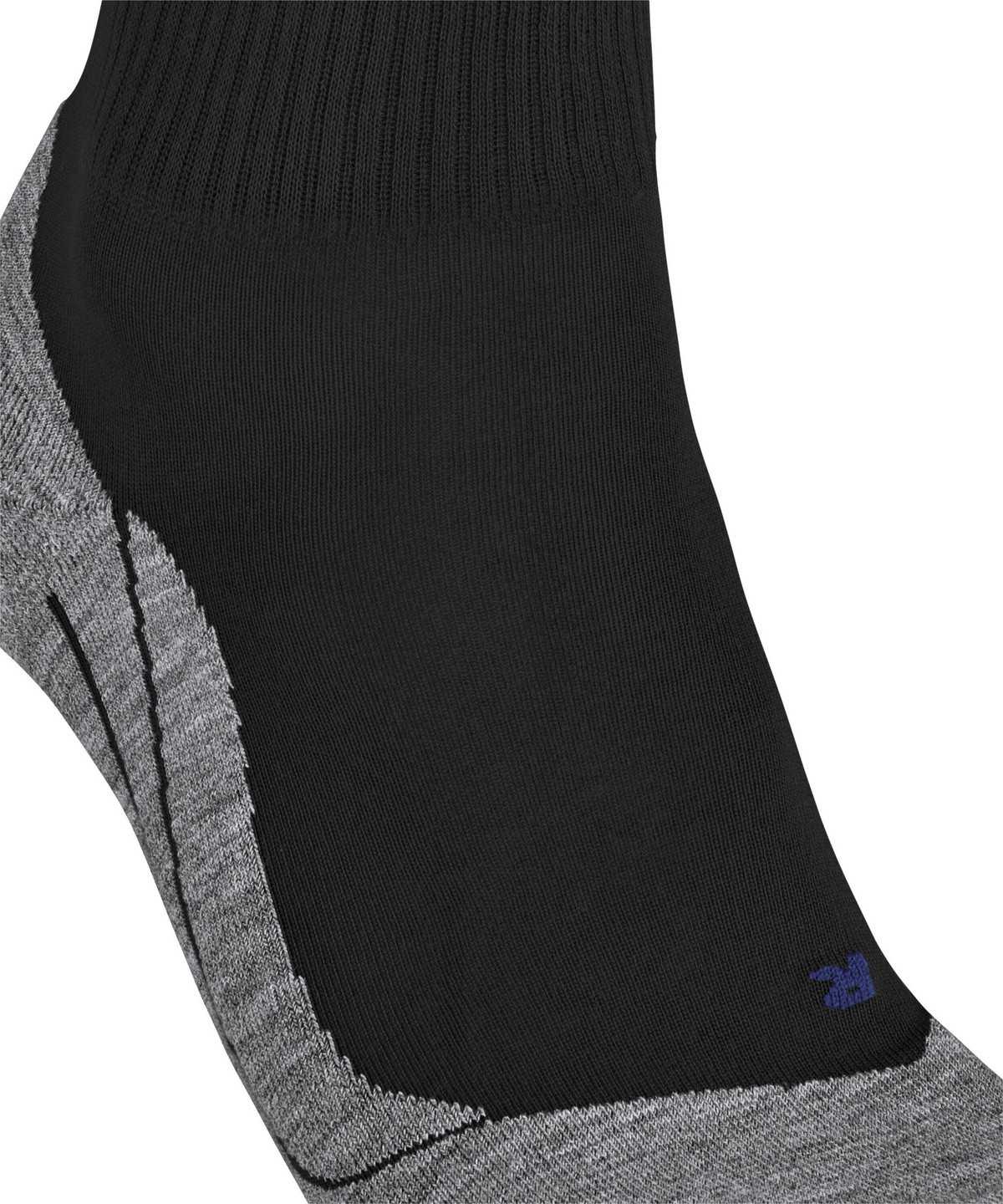 Skarpetki Falke TK5 Wander Cool Short Trekking Short sock Męskie Czarne | HPEATZ-986