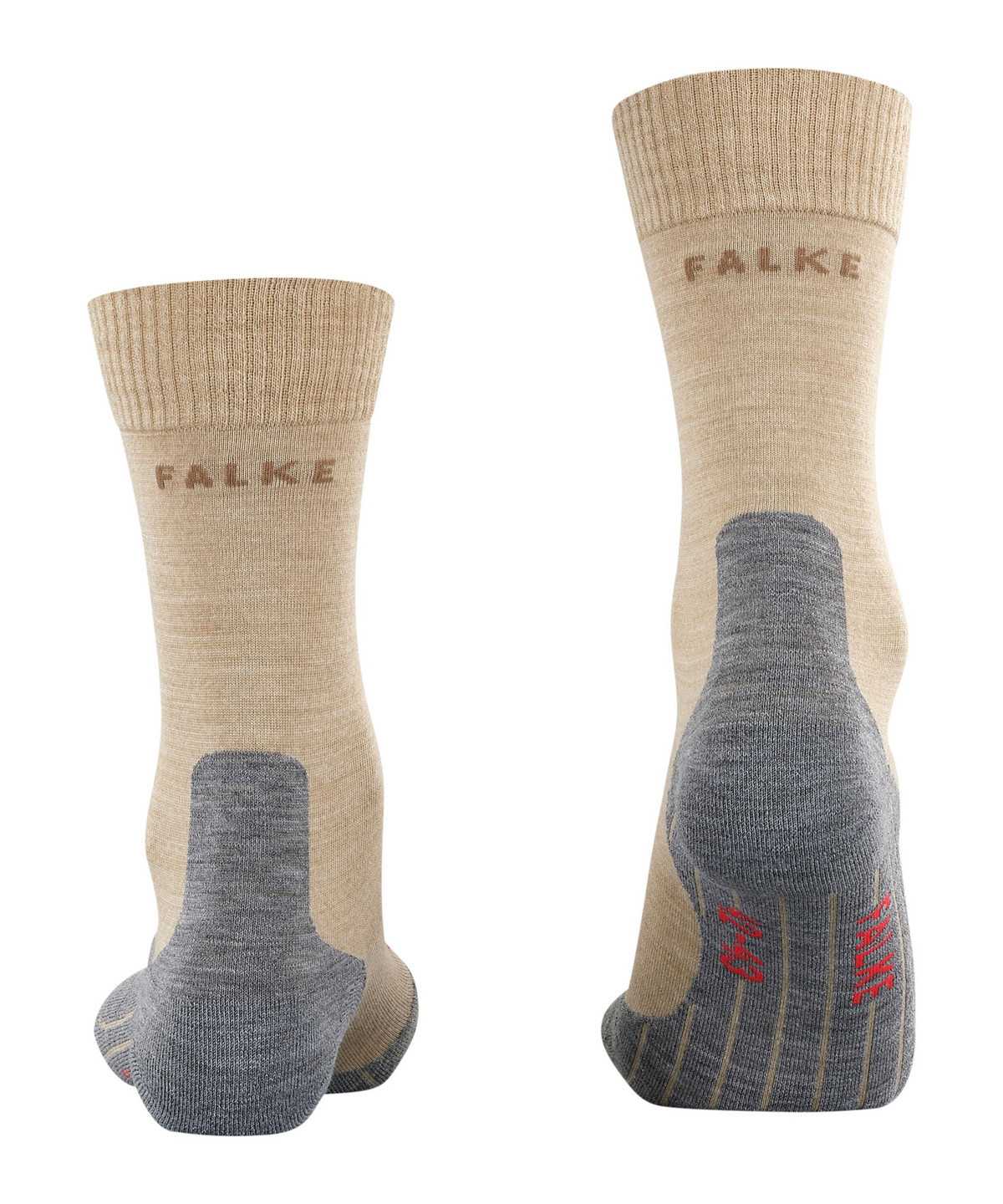 Skarpetki Falke TK5 Wander Trekking Socks Męskie Beżowe | EUKPTB-540