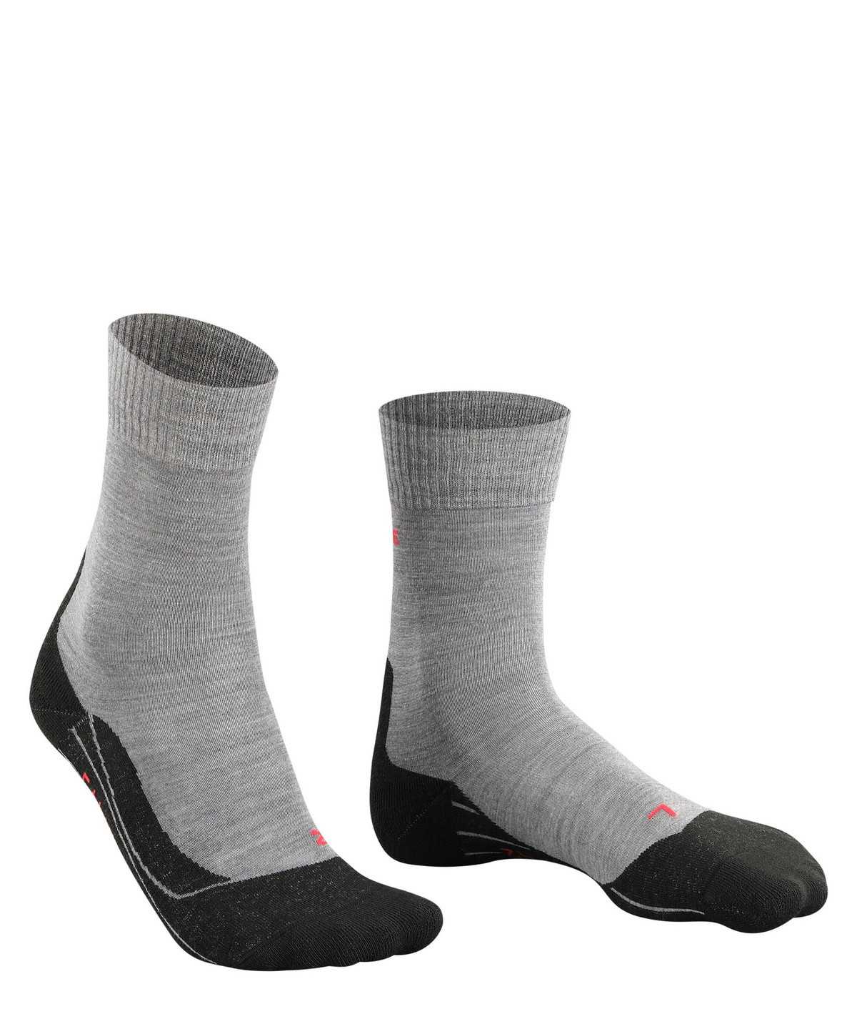 Skarpetki Falke TK5 Wander Trekking Socks Męskie Szare | RXZYPM-732