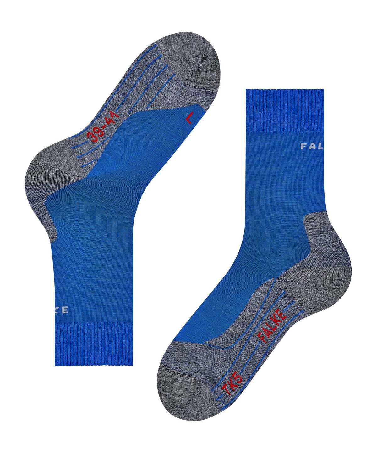 Skarpetki Falke TK5 Wander Trekking Socks Męskie Niebieskie | TLACUE-861