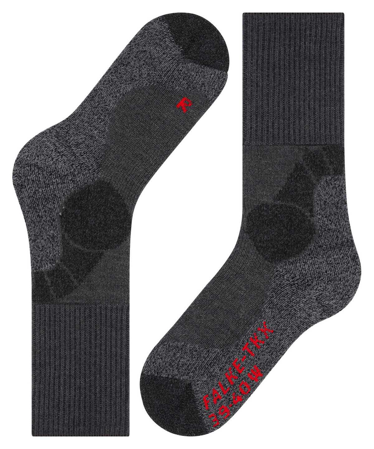 Skarpetki Falke TK-X Expedition Trekking Socks Męskie Szare | ZHXKLR-120