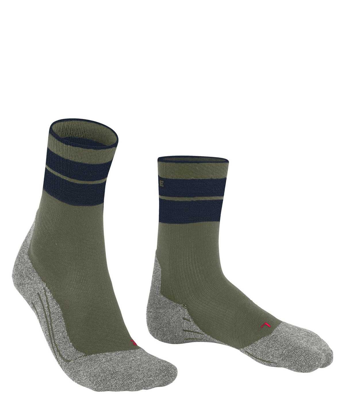 Skarpetki Falke TK Stabilizing Trekking Socks Męskie Zielone | WGSZDF-827