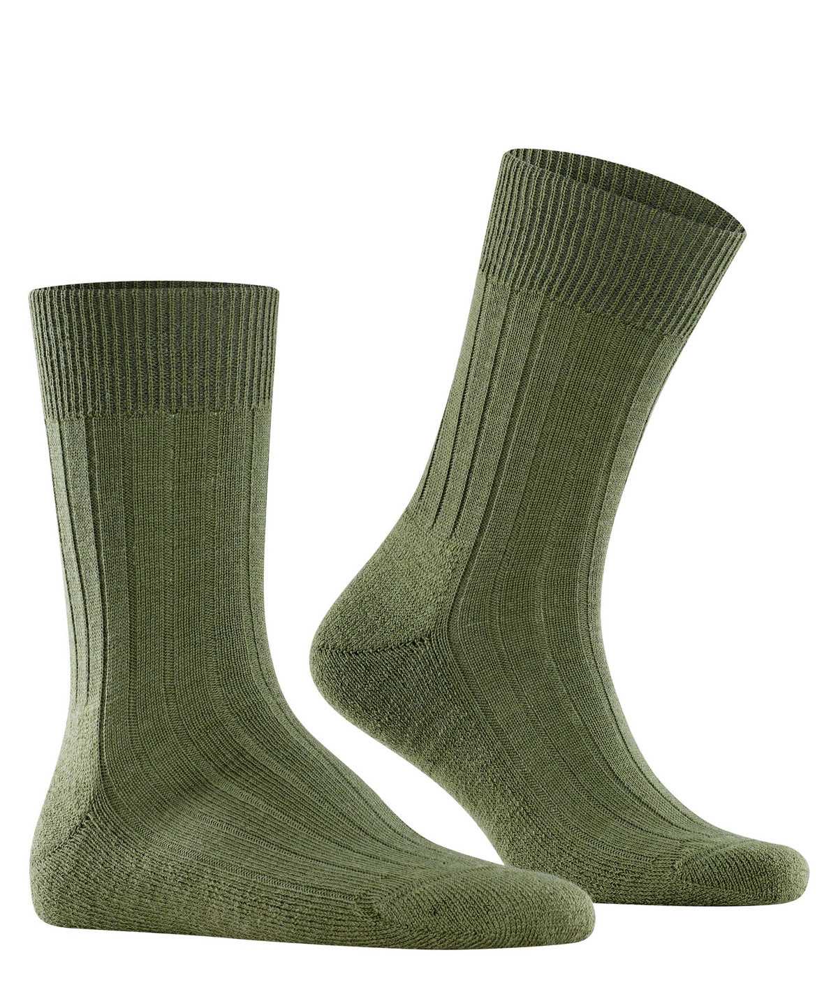 Skarpetki Falke Teppich im Schuh Socks Męskie Zielone | EDPLNF-139