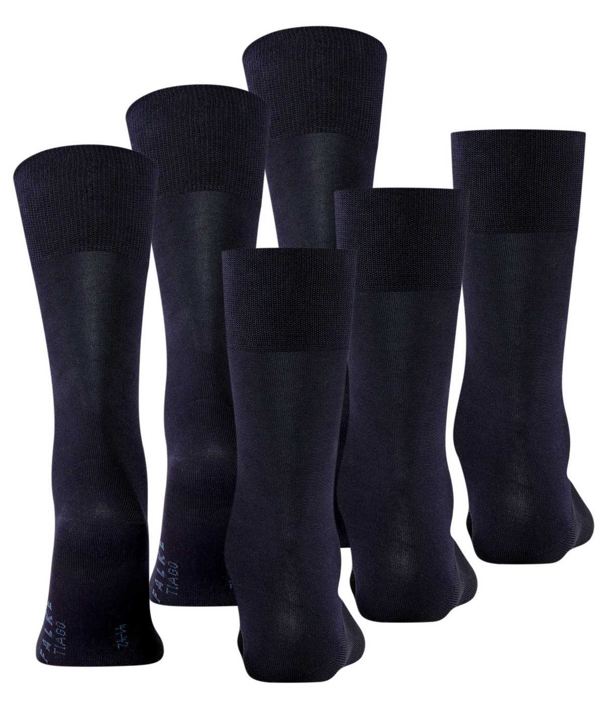 Skarpetki Falke Tiago 3-Pack Socks Męskie Niebieskie | DHWUOG-973