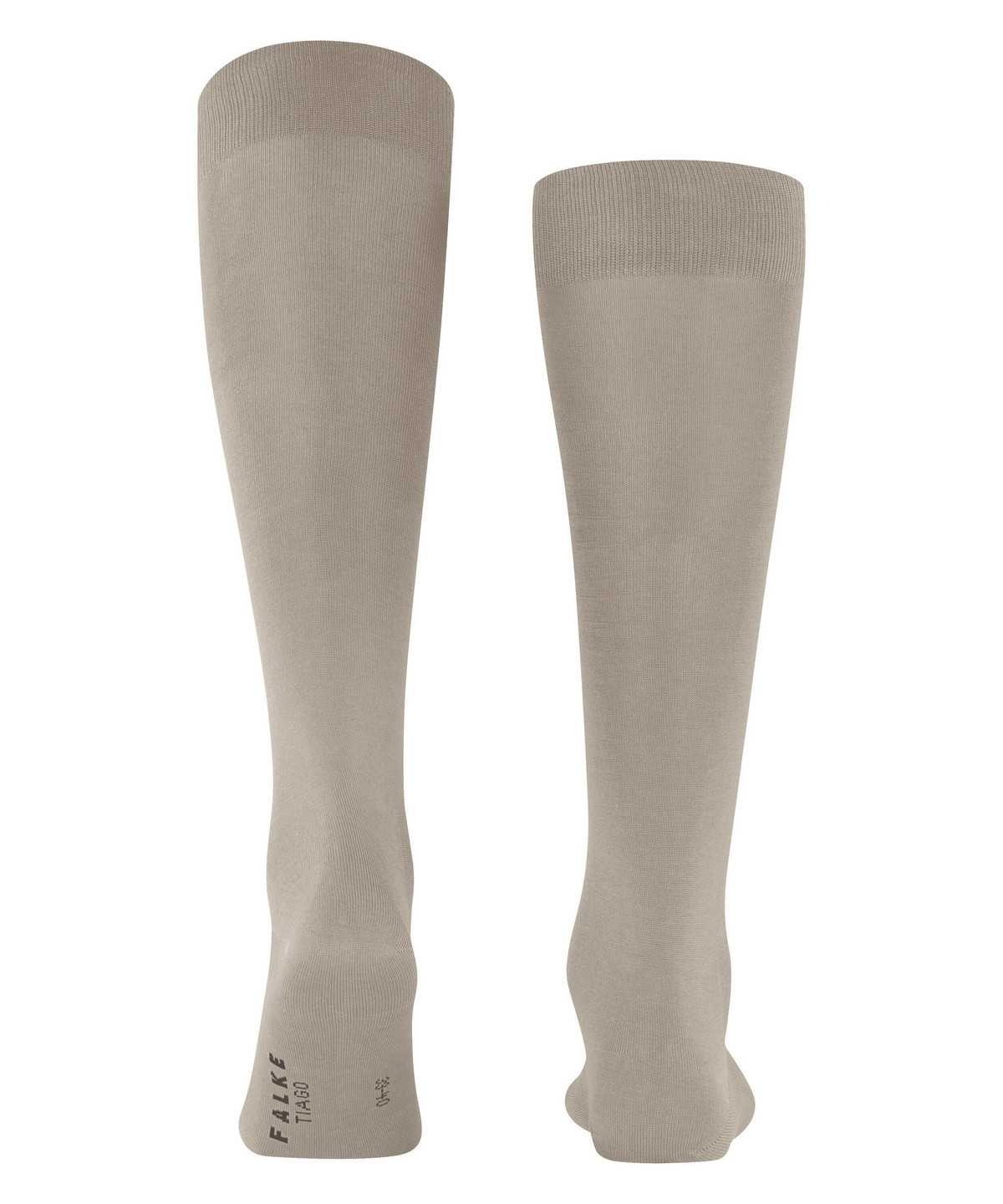 Skarpetki Falke Tiago Knee-high Socks Męskie Beżowe | BMKRWQ-856