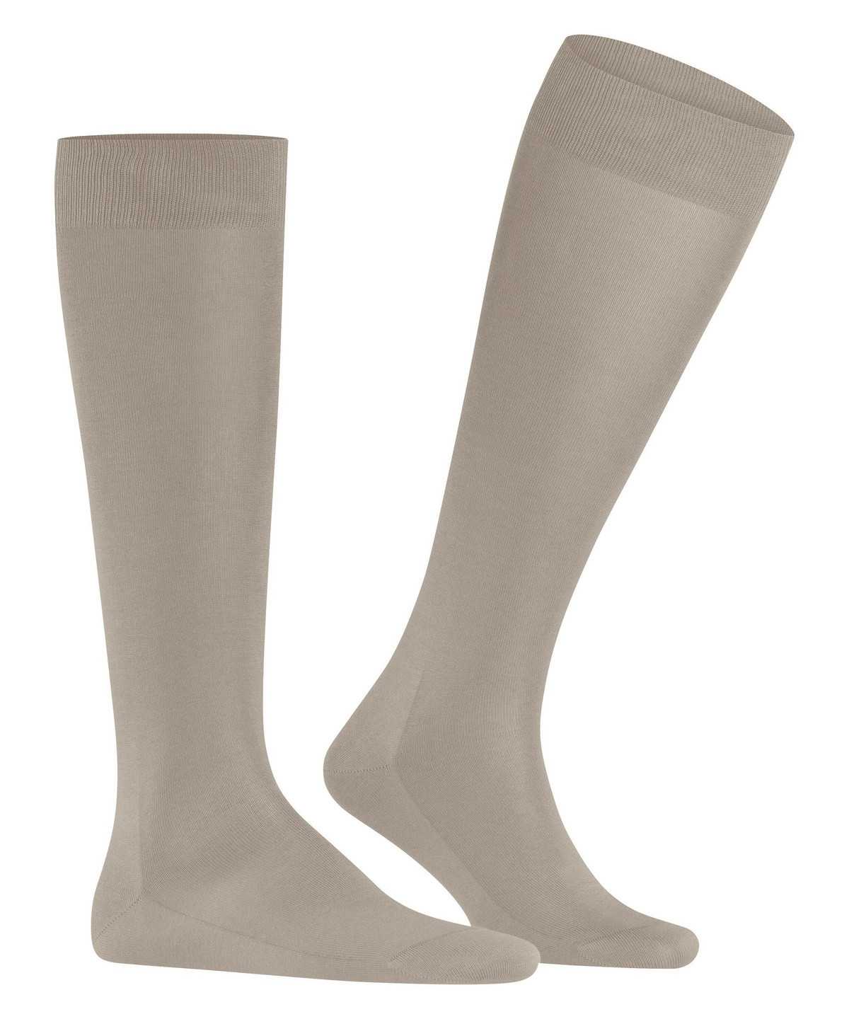 Skarpetki Falke Tiago Knee-high Socks Męskie Beżowe | BMKRWQ-856