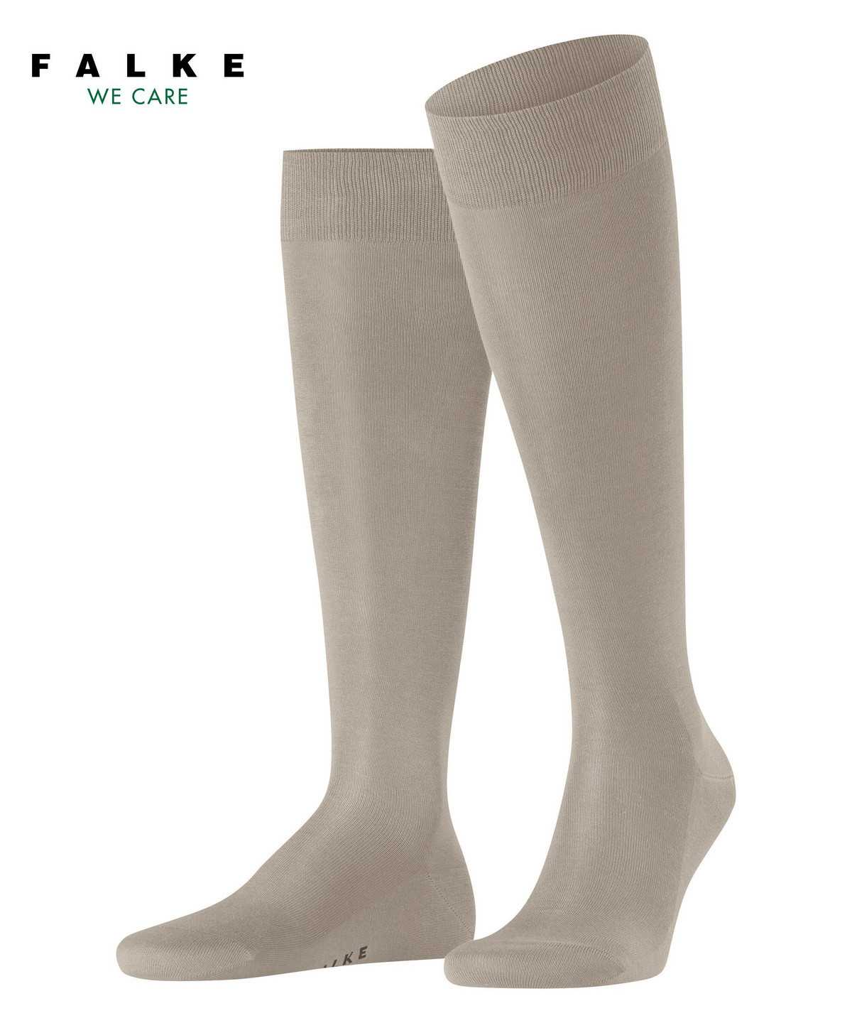 Skarpetki Falke Tiago Knee-high Socks Męskie Beżowe | BMKRWQ-856