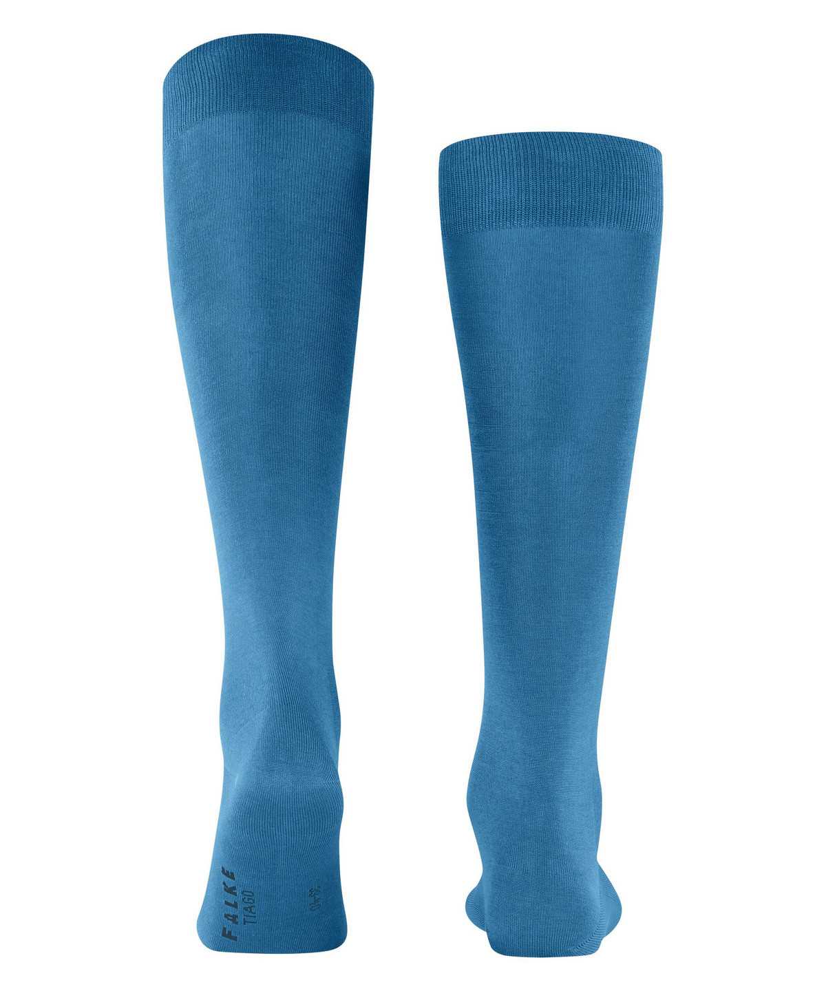 Skarpetki Falke Tiago Knee-high Socks Męskie Niebieskie | QYFKPO-758