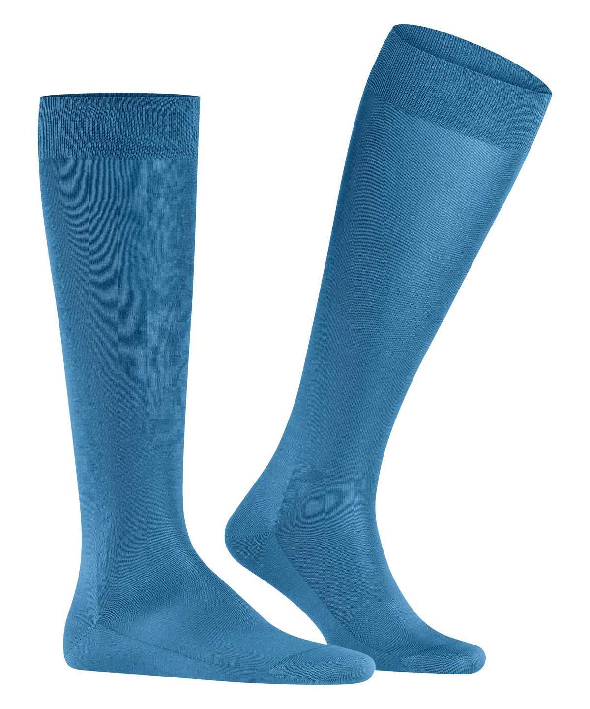 Skarpetki Falke Tiago Knee-high Socks Męskie Niebieskie | QYFKPO-758