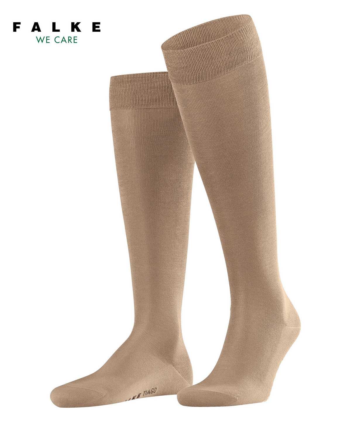 Skarpetki Falke Tiago Knee-high Socks Męskie Brązowe | TFPYMO-328