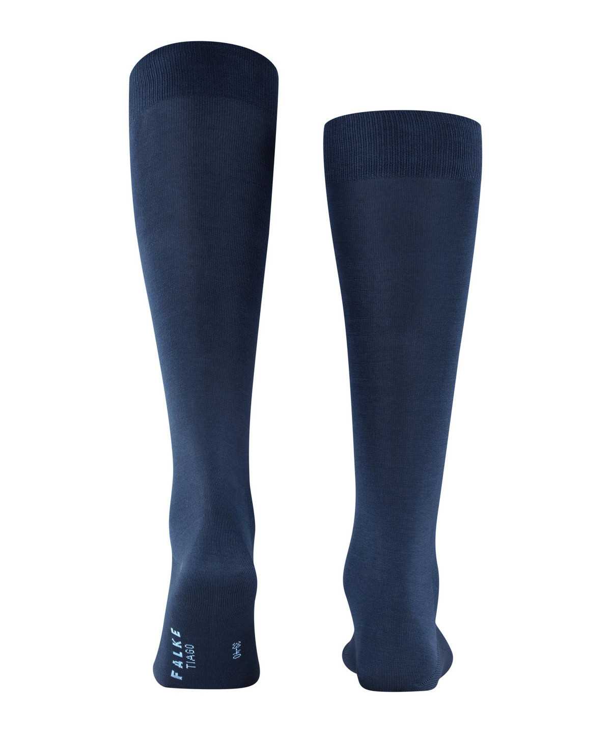 Skarpetki Falke Tiago Knee-high Socks Męskie Niebieskie | KWHQGX-705