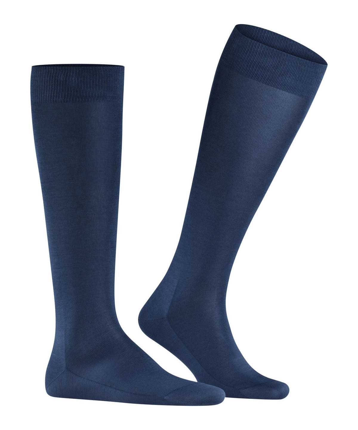 Skarpetki Falke Tiago Knee-high Socks Męskie Niebieskie | KWHQGX-705