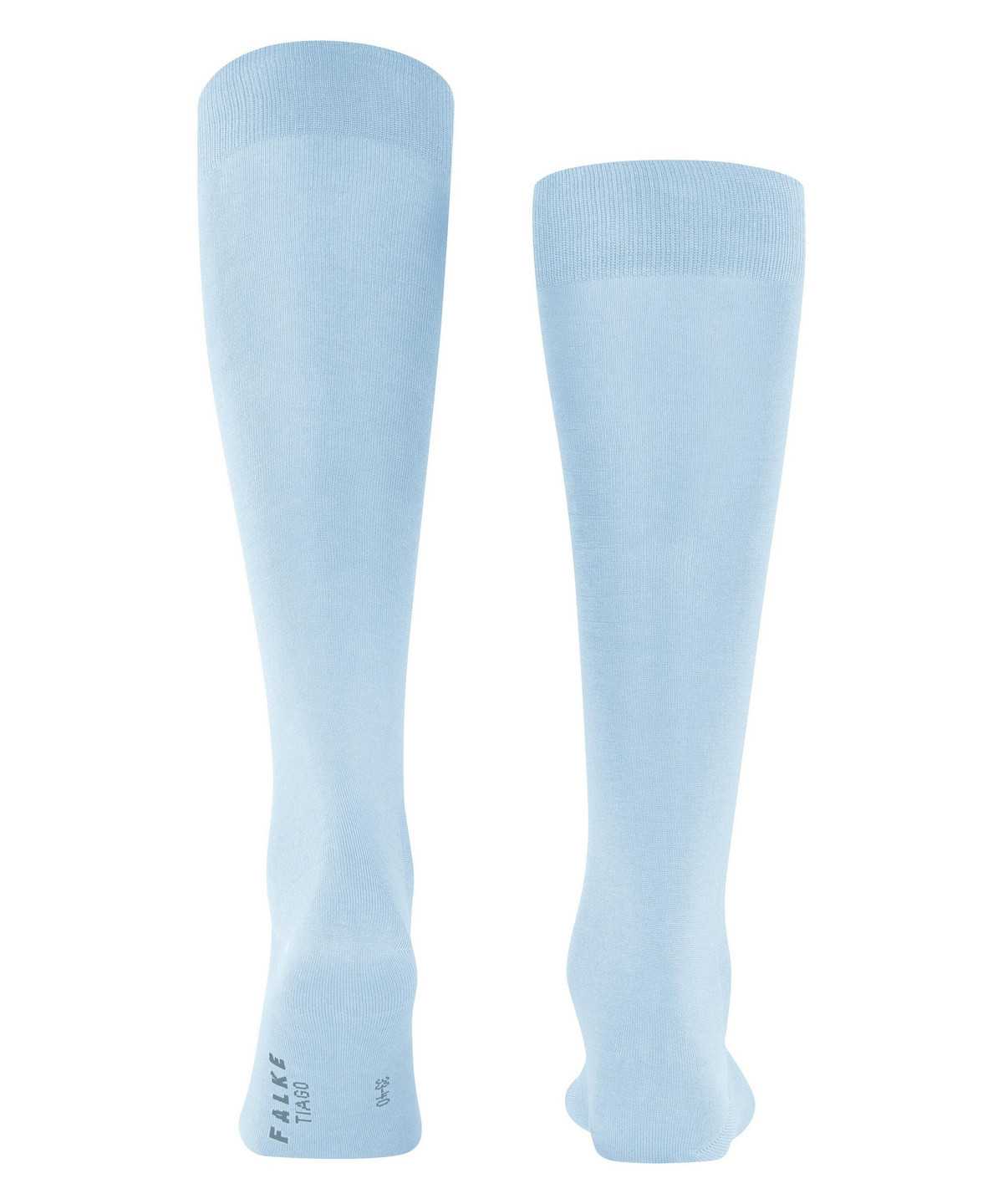 Skarpetki Falke Tiago Knee-high Socks Męskie Niebieskie | JZBPIE-381