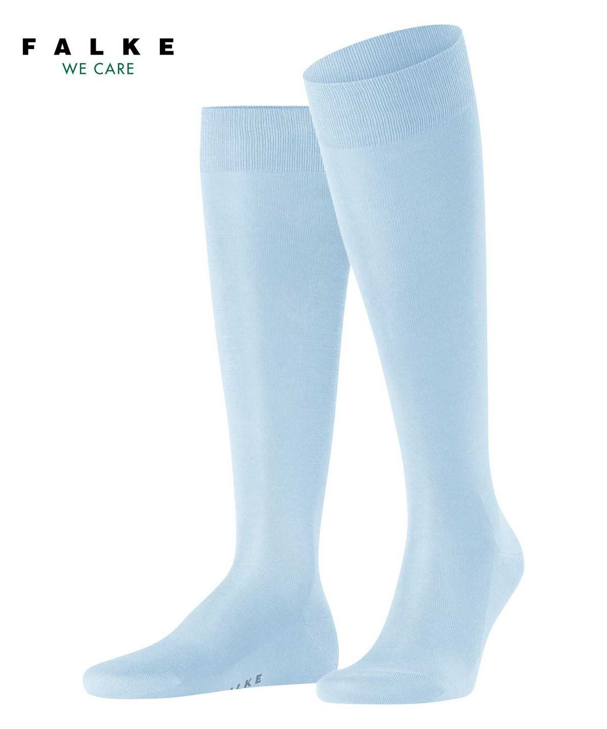 Skarpetki Falke Tiago Knee-high Socks Męskie Niebieskie | JZBPIE-381