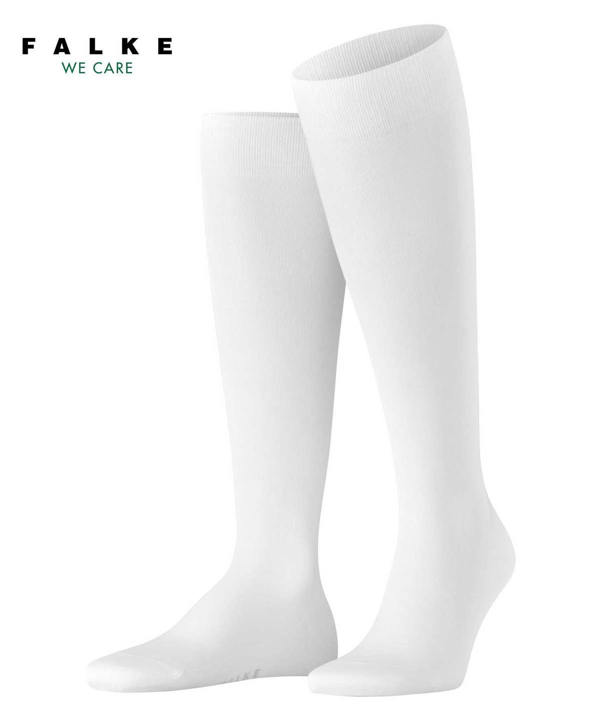 Skarpetki Falke Tiago Knee-high Socks Męskie Białe | YMDXCH-218