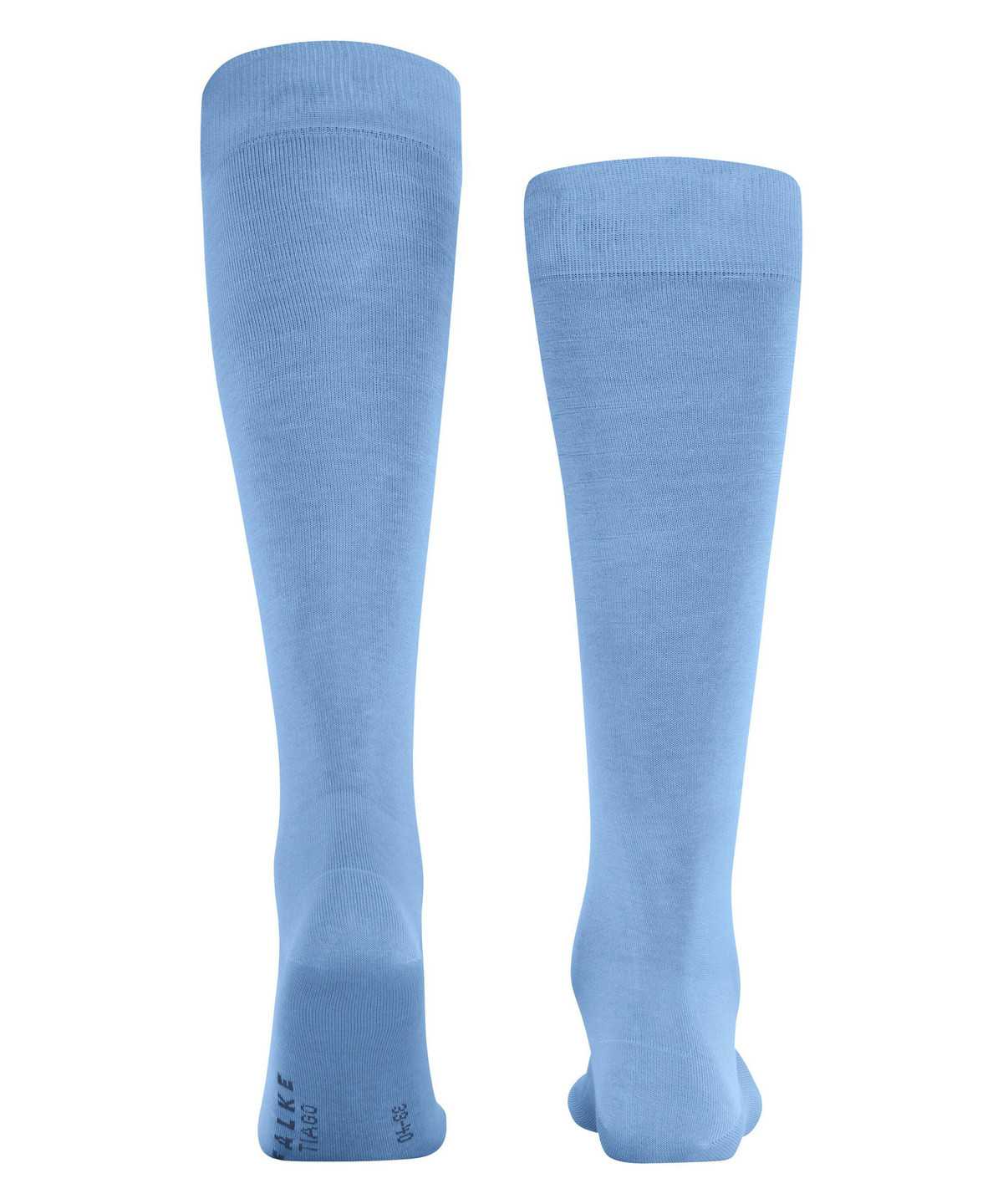 Skarpetki Falke Tiago Knee-high Socks Męskie Niebieskie | FTOKSA-017