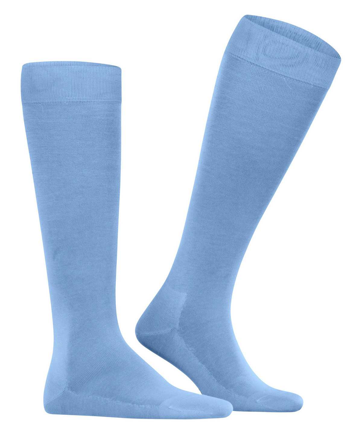 Skarpetki Falke Tiago Knee-high Socks Męskie Niebieskie | FTOKSA-017