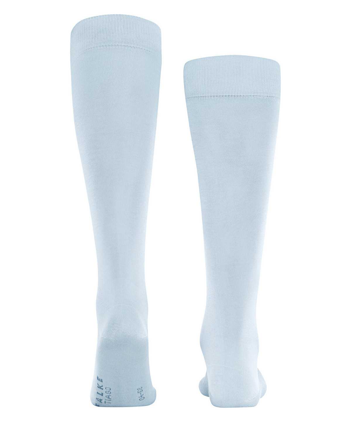 Skarpetki Falke Tiago Knee-high Socks Męskie Niebieskie | CGUDNB-314