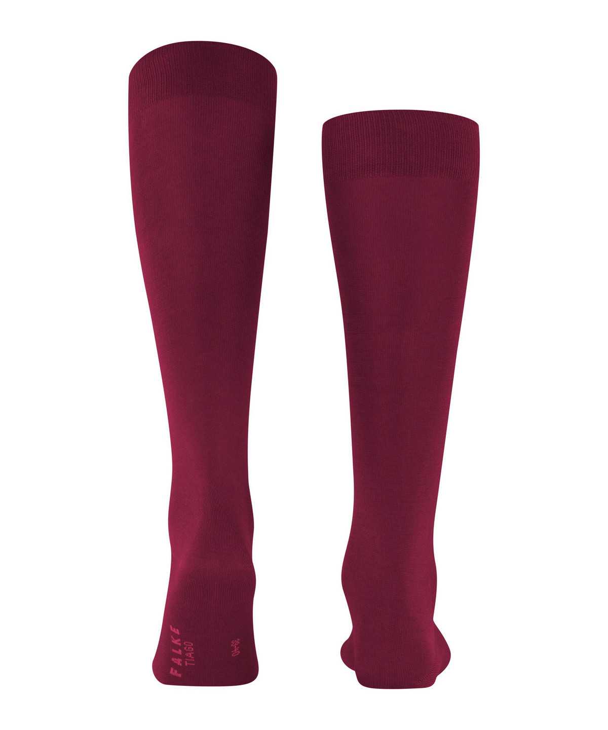 Skarpetki Falke Tiago Knee-high Socks Męskie Czerwone | PDRCIM-564