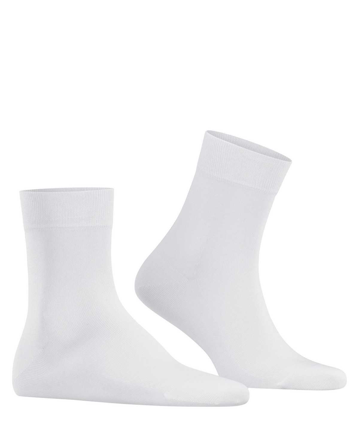 Skarpetki Falke Tiago Short sock Męskie Białe | GSJNEX-254