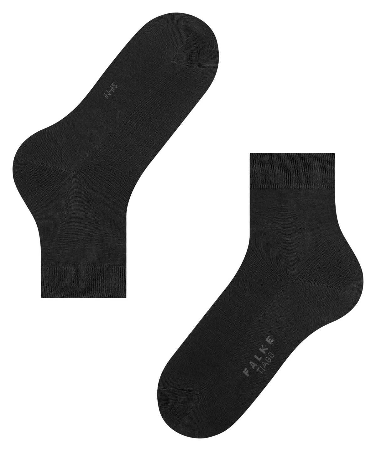 Skarpetki Falke Tiago Short sock Męskie Czarne | ASPEDX-468