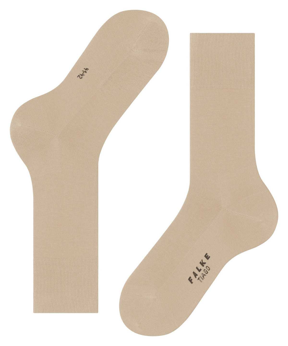 Skarpetki Falke Tiago Socks Męskie Beżowe | OMZGKJ-374