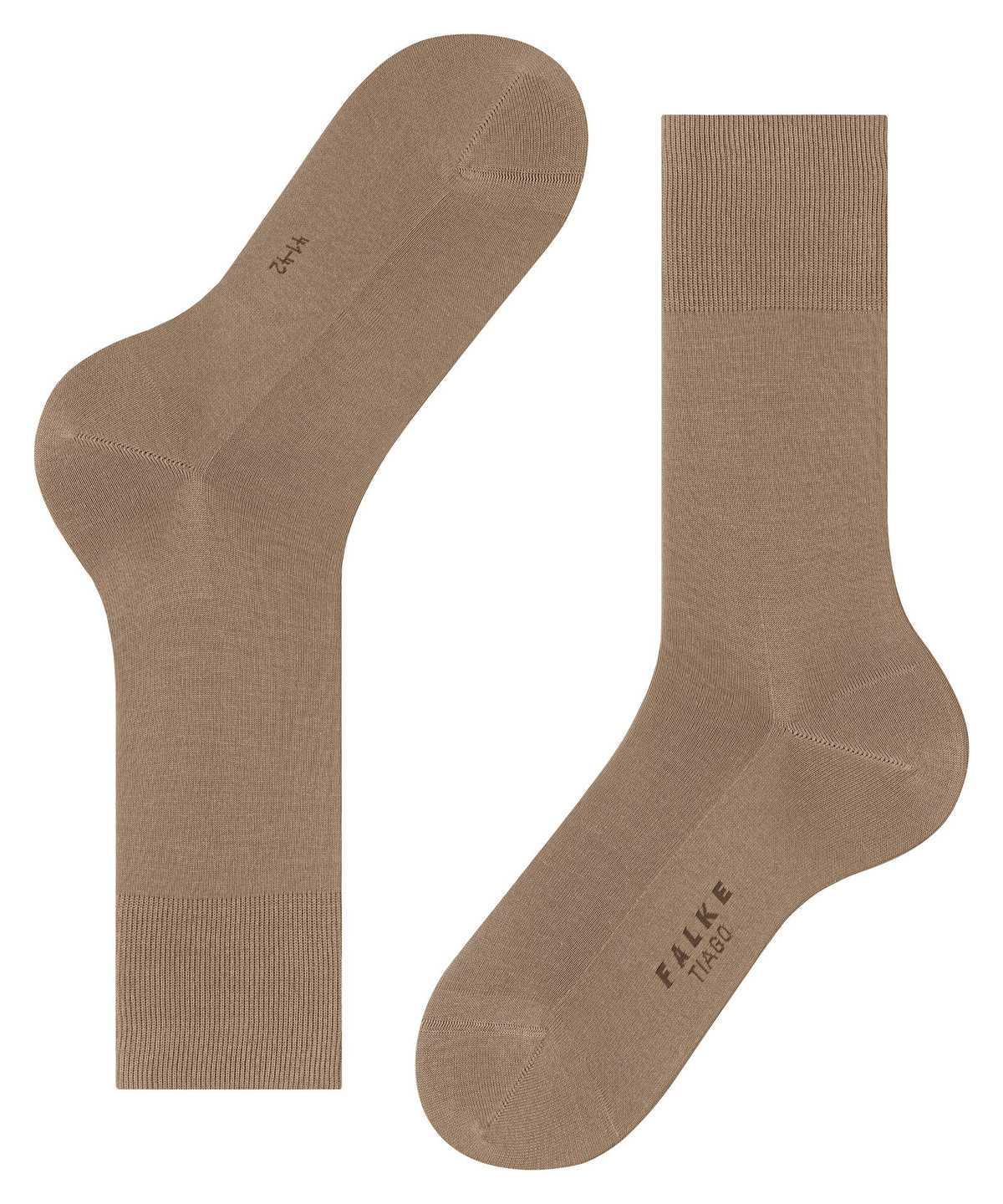 Skarpetki Falke Tiago Socks Męskie Brązowe | MBDCGU-654