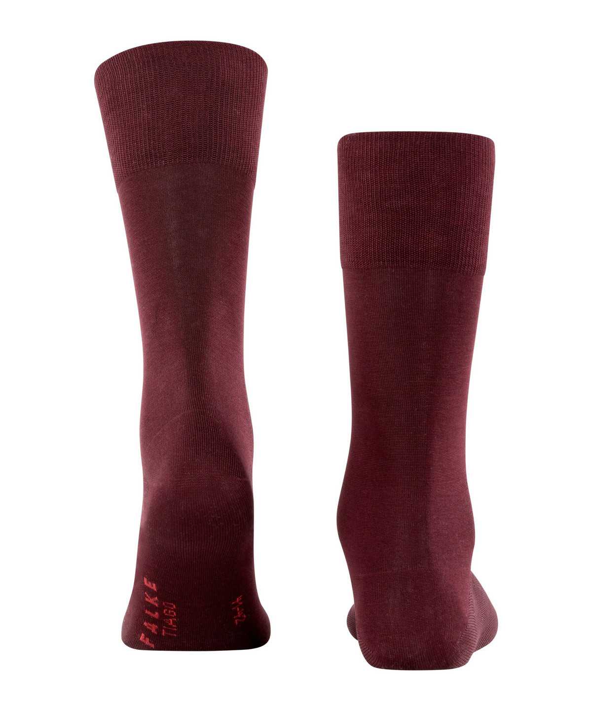 Skarpetki Falke Tiago Socks Męskie Czerwone | QBDMOG-360