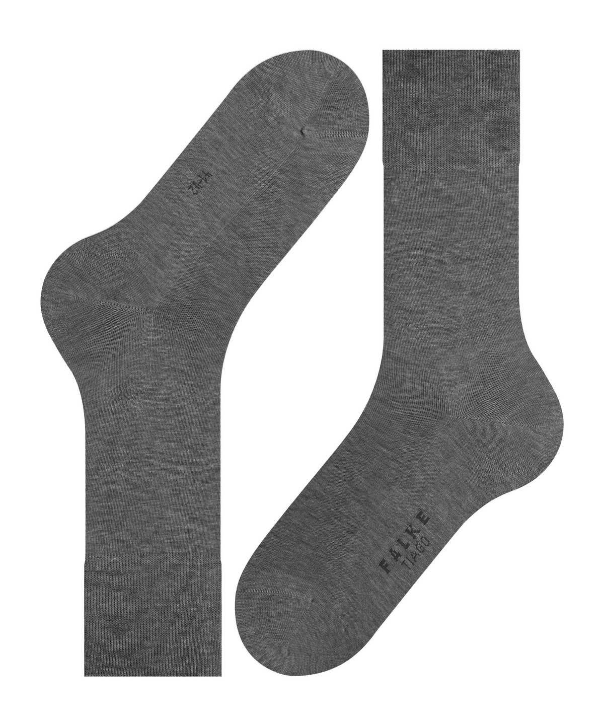 Skarpetki Falke Tiago Socks Męskie Szare | ZUKIQT-510