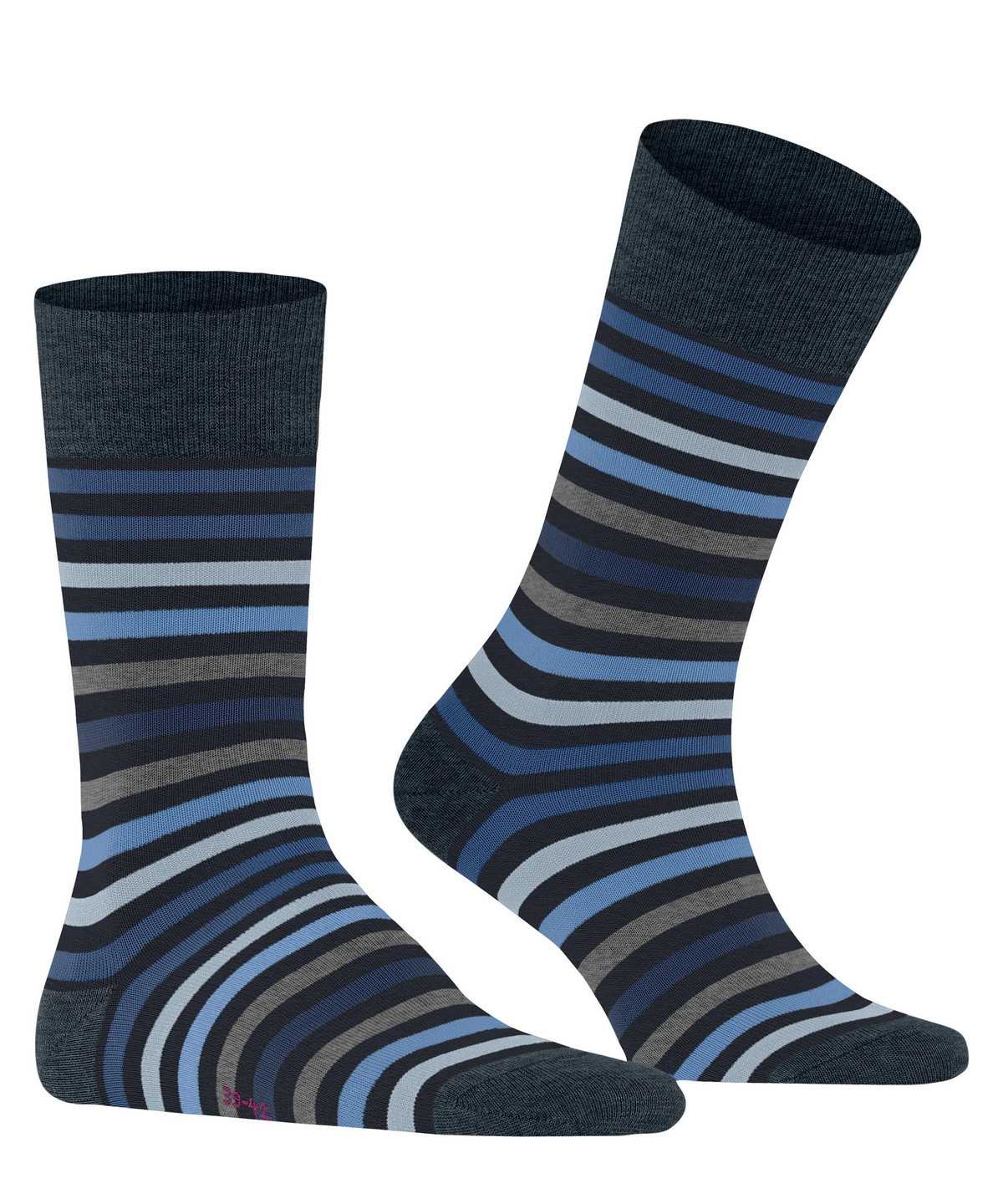 Skarpetki Falke Tinted Stripe Socks Męskie Niebieskie | EKPJQA-045