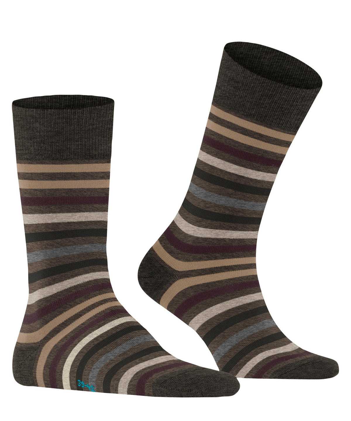 Skarpetki Falke Tinted Stripe Socks Męskie Zielone | UGVTAY-045