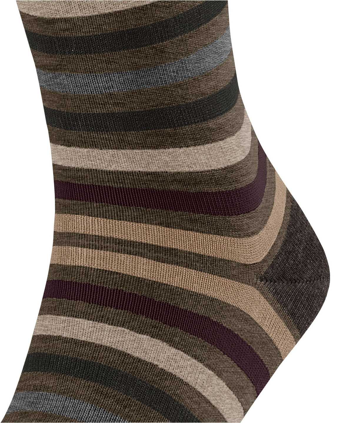 Skarpetki Falke Tinted Stripe Socks Męskie Zielone | UGVTAY-045