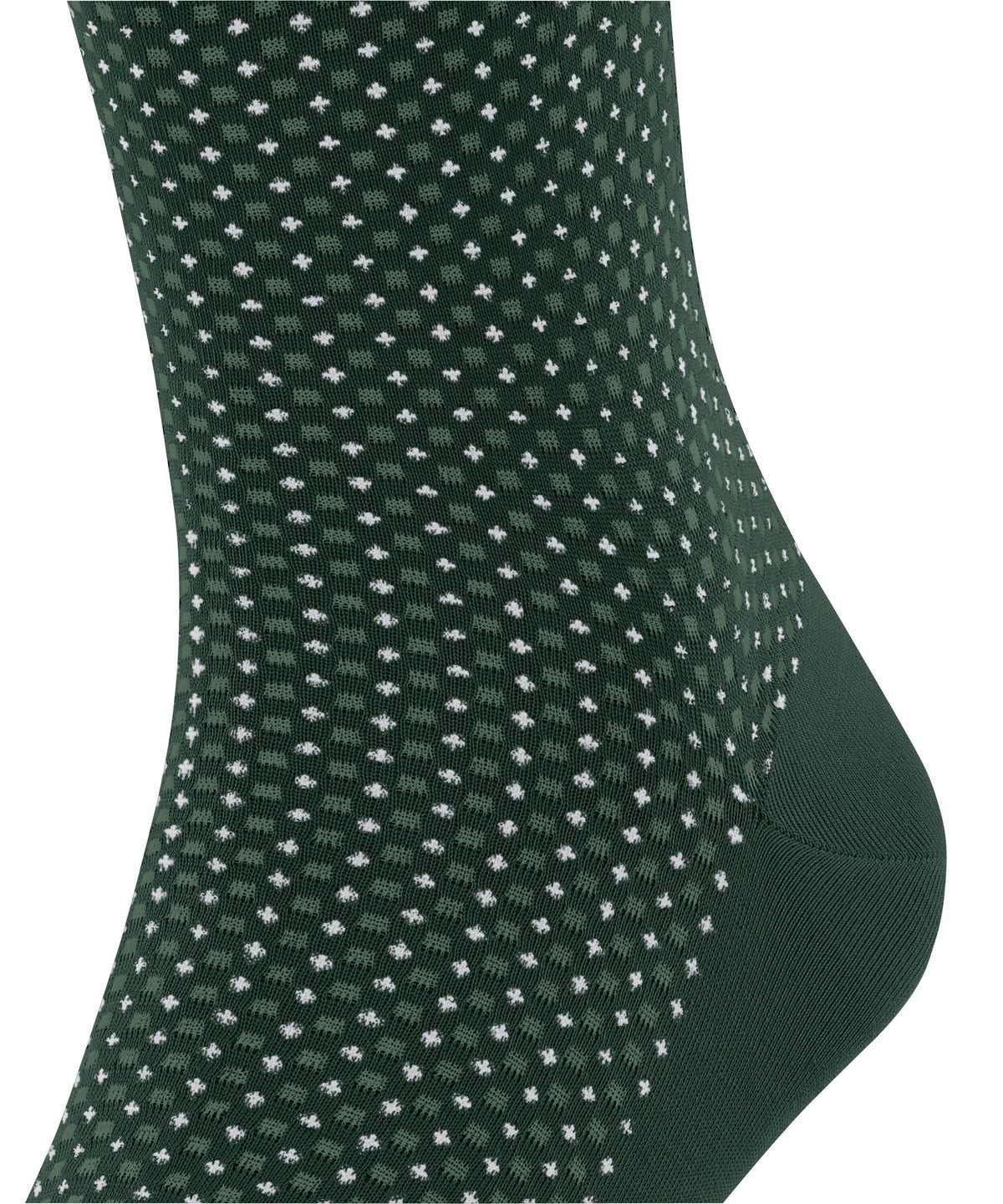 Skarpetki Falke Uptown Tie Knee-high Socks Męskie Zielone | QBOREP-962