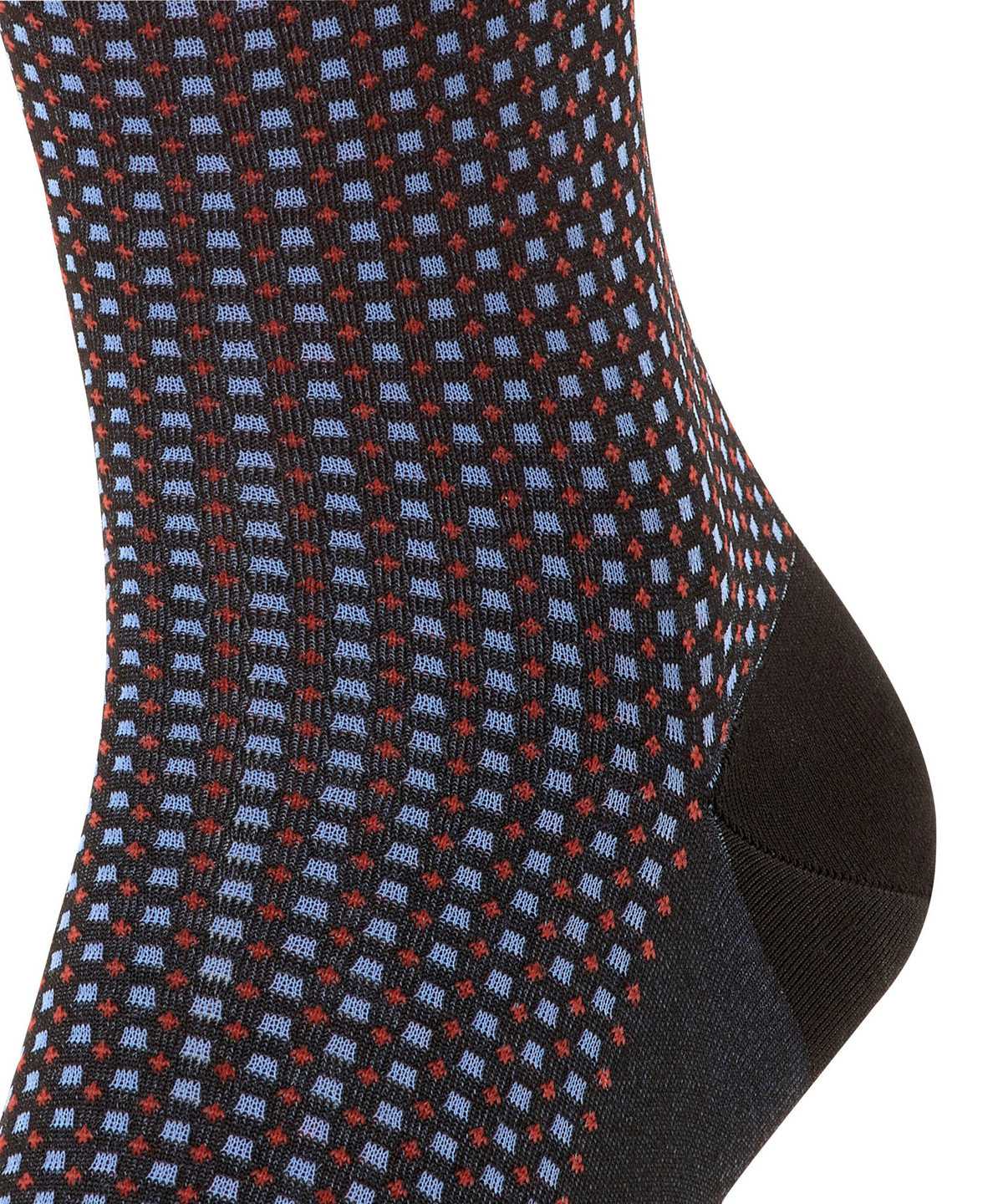 Skarpetki Falke Uptown Tie Socks Męskie Czarne | UMWZEY-042