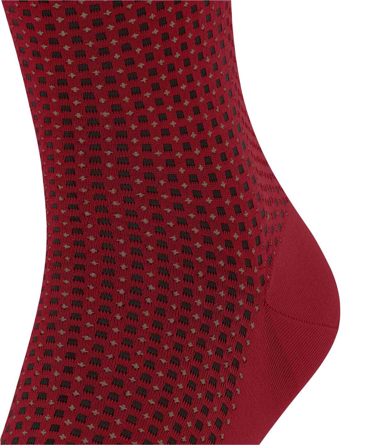 Skarpetki Falke Uptown Tie Socks Męskie Czerwone | ZQOUCS-235