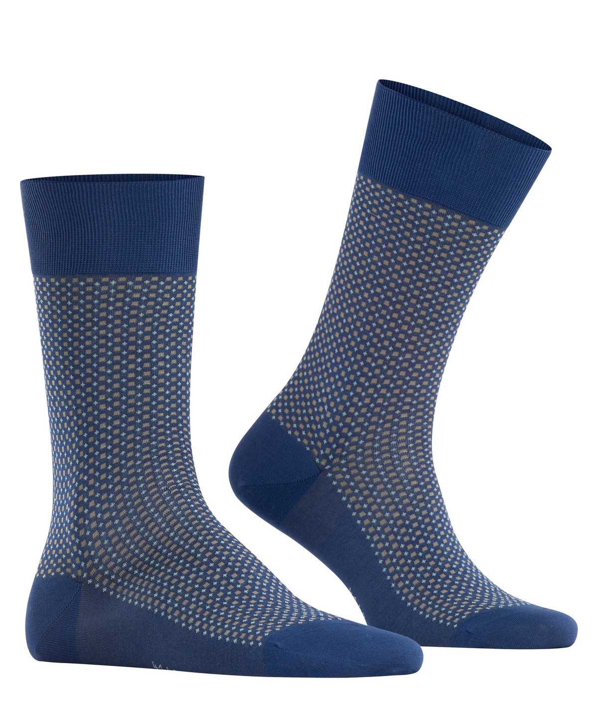 Skarpetki Falke Uptown Tie Socks Męskie Niebieskie | RSYXHL-481