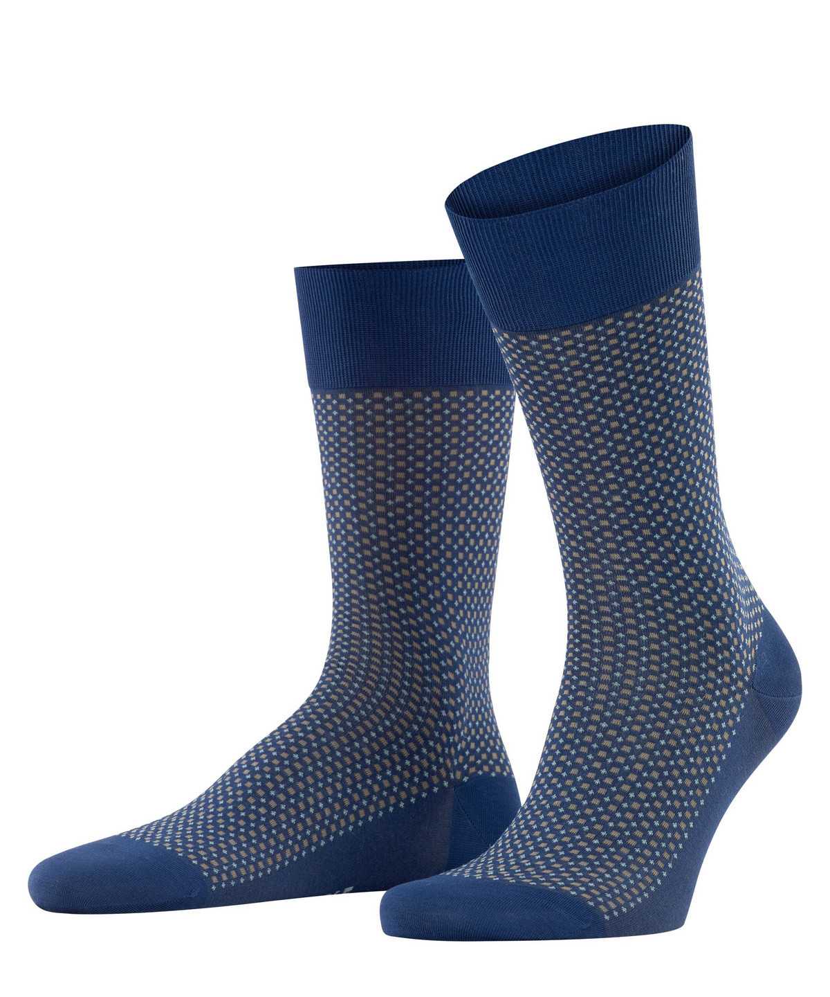 Skarpetki Falke Uptown Tie Socks Męskie Niebieskie | RSYXHL-481