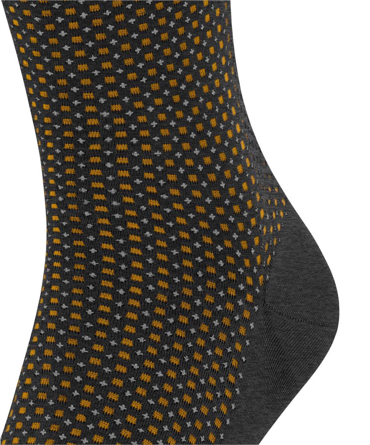 Skarpetki Falke Uptown Tie Socks Męskie Szare | ALYGWX-695