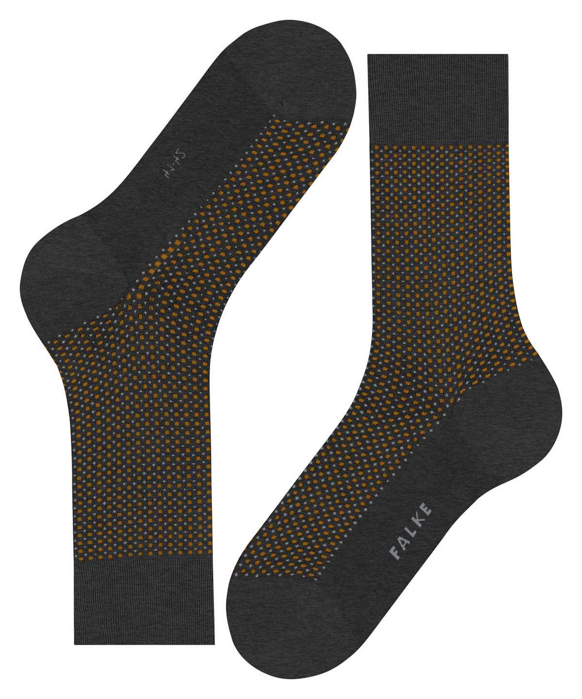 Skarpetki Falke Uptown Tie Socks Męskie Szare | ALYGWX-695