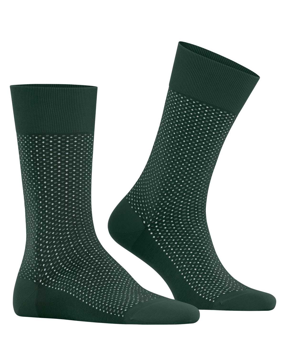 Skarpetki Falke Uptown Tie Socks Męskie Zielone | OJVSHN-620