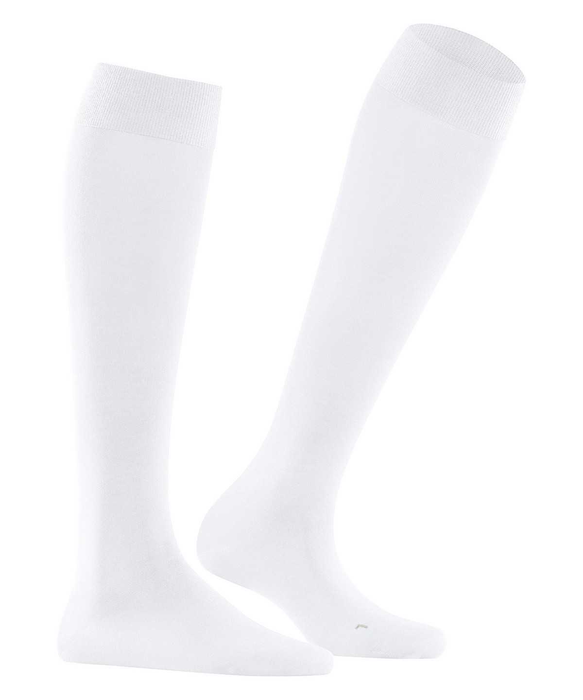 Skarpetki Falke Vitalizer Knee-high Socks Damskie Białe | PZURJQ-135