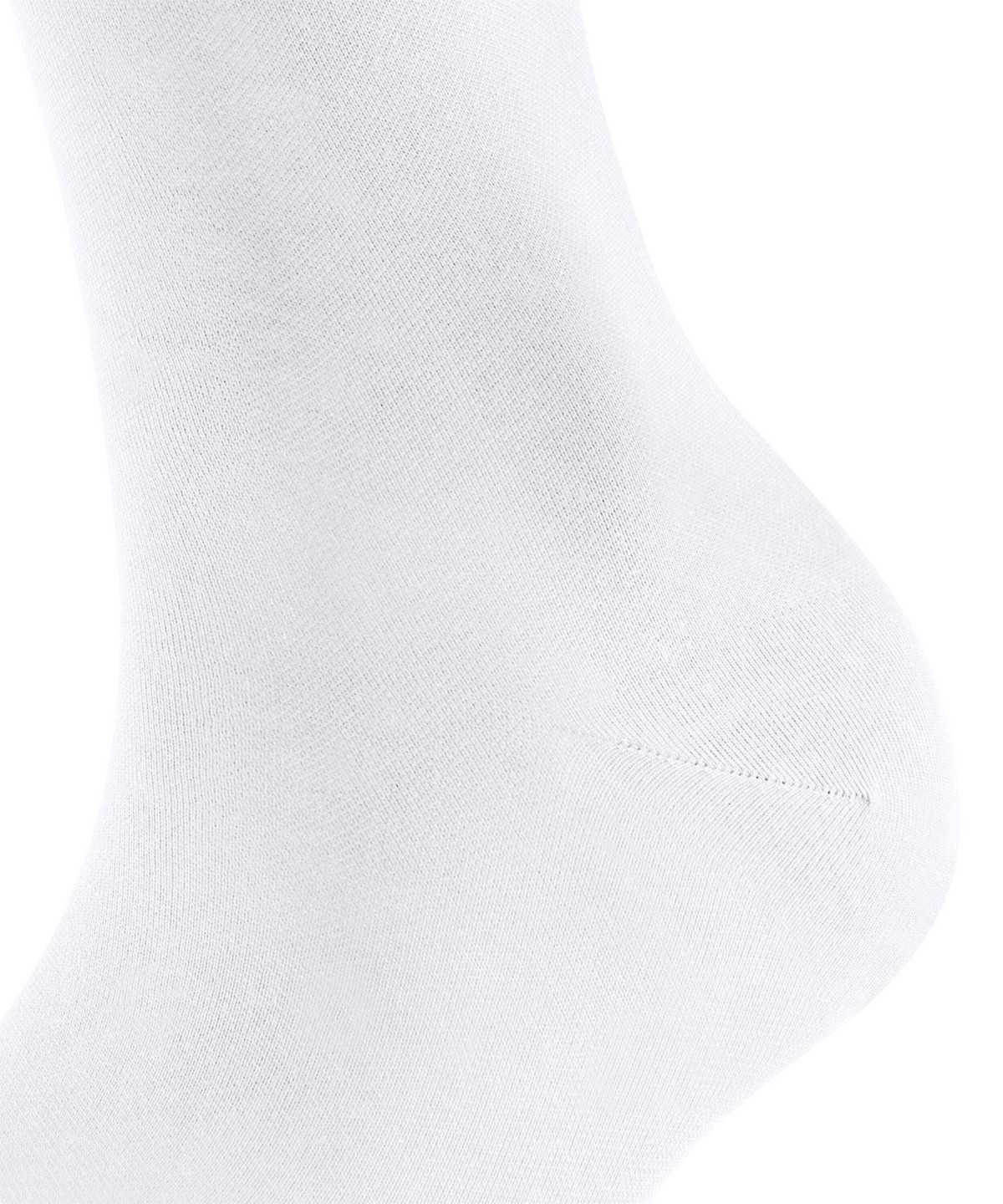 Skarpetki Falke Vitalizer Knee-high Socks Damskie Białe | PZURJQ-135