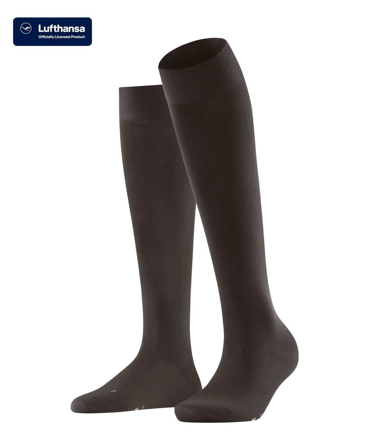 Skarpetki Falke Vitalizer Knee-high Socks Damskie Brązowe | XUGDEW-954